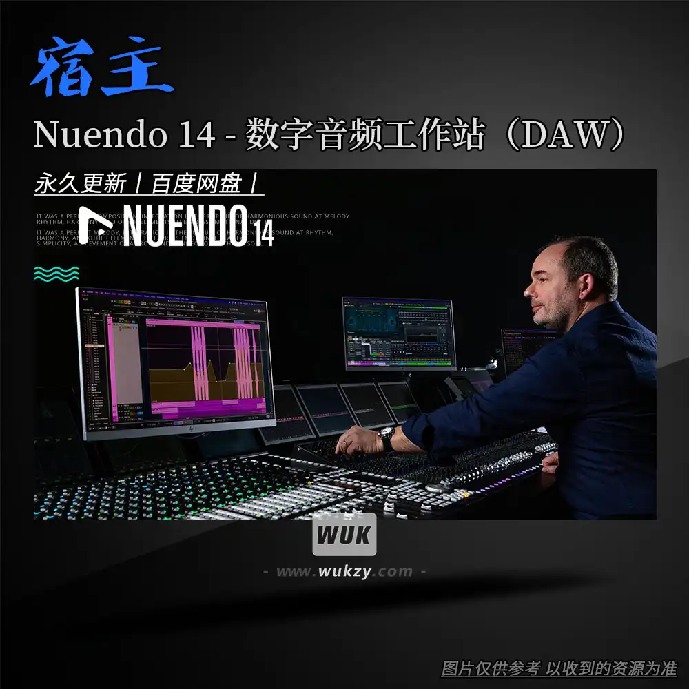 宿主丨Steinberg Nuendo 14 v14.0.41（Nuendo 14专业版-影视音频DAW）Win+Mac