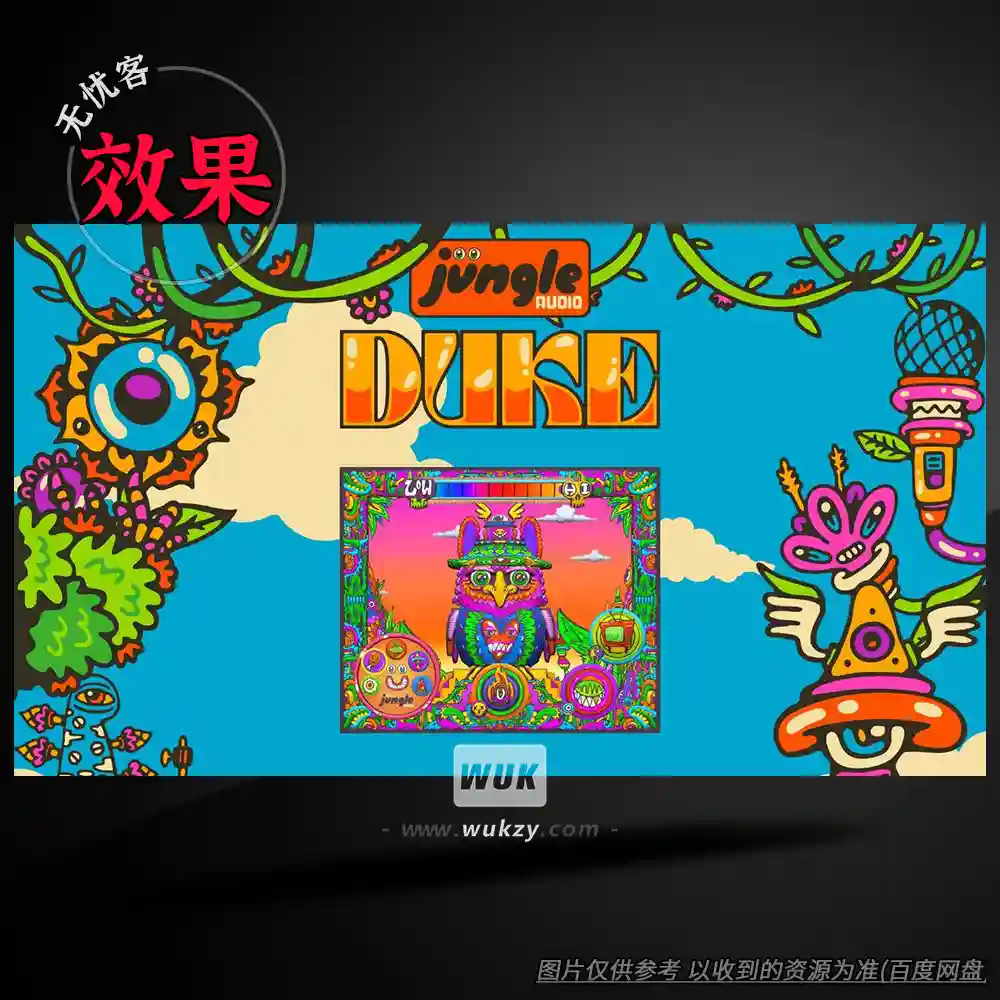 效果丨Jungle Audio DUKE（鼓组瞬态增强器）（W）