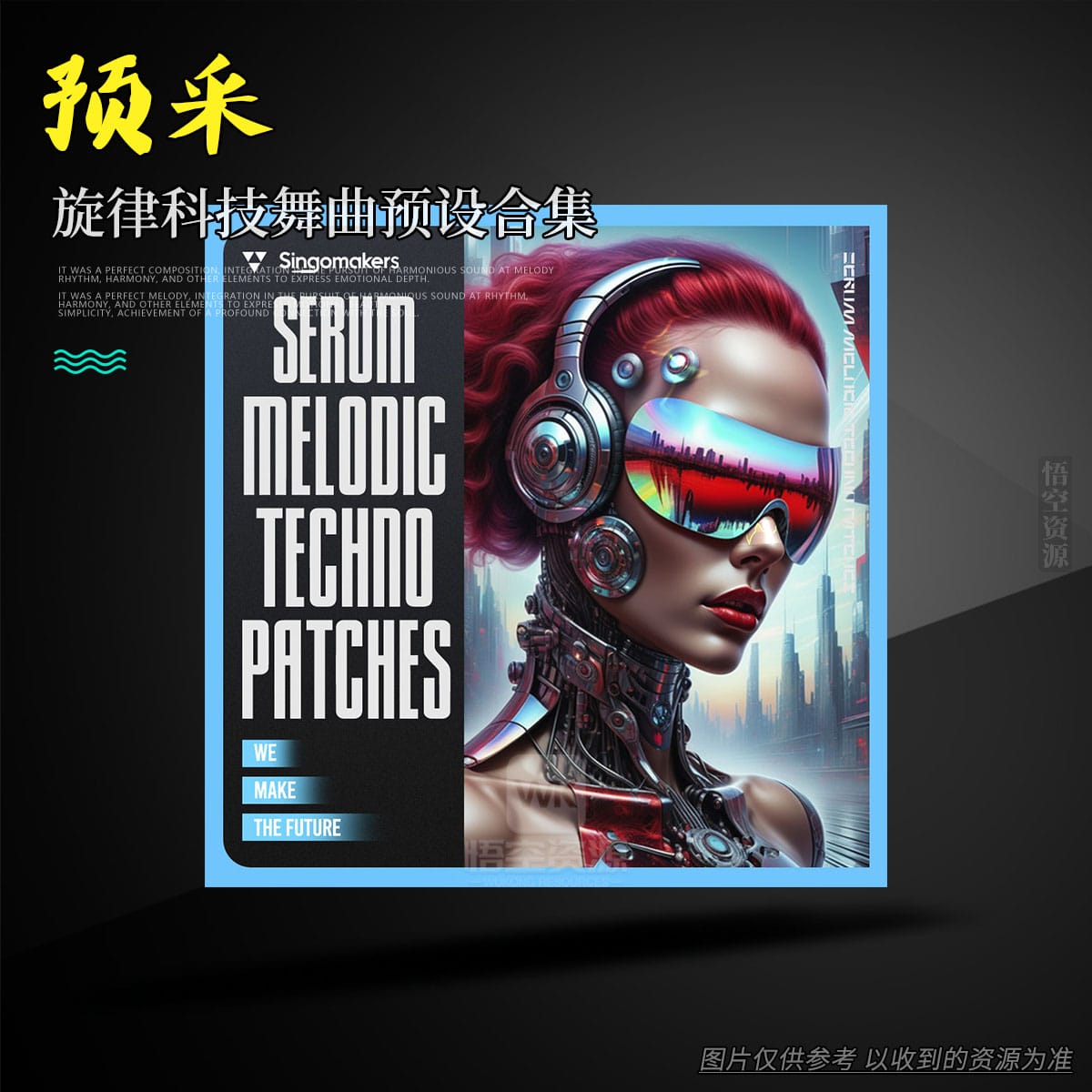 预采丨Singomakers Serum Melodic Techno Patches MULTiFORMAT（旋律科技舞曲预设合集）
