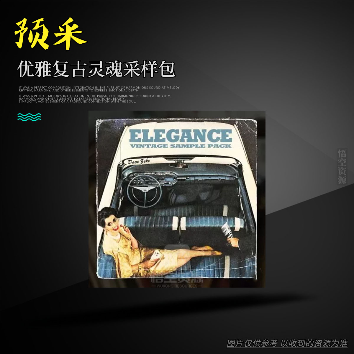 编采丨Dave Zeke Elegance Vintage Sample Pack WAV（优雅复古灵魂采样包）