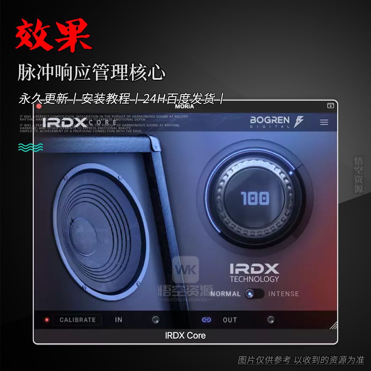 效果丨Bogren Digital IRDX Core（脉冲响应管理核心）（W+M）