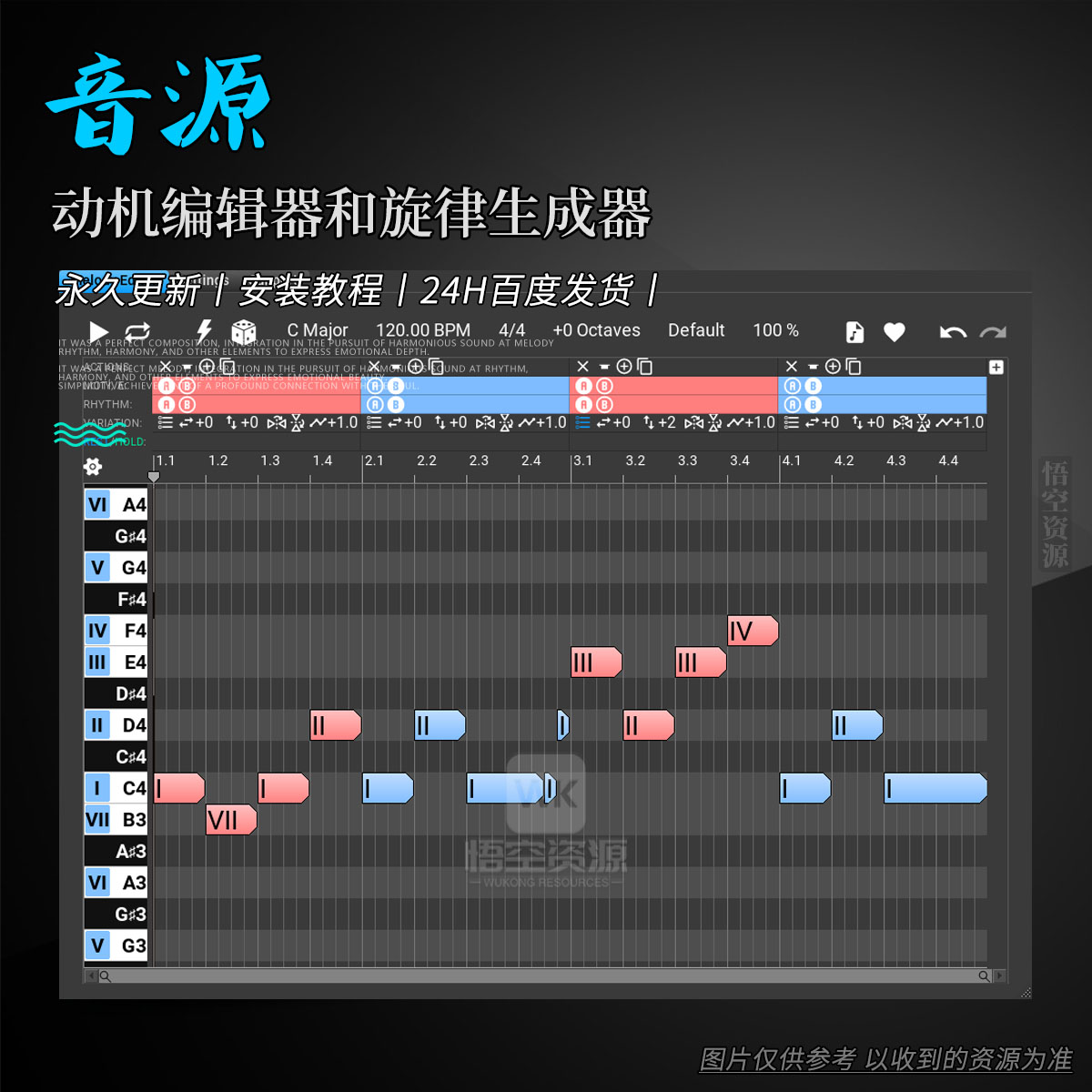 音源丨Music Developments Melodya（动机编辑器和旋律生成器）（W+M）