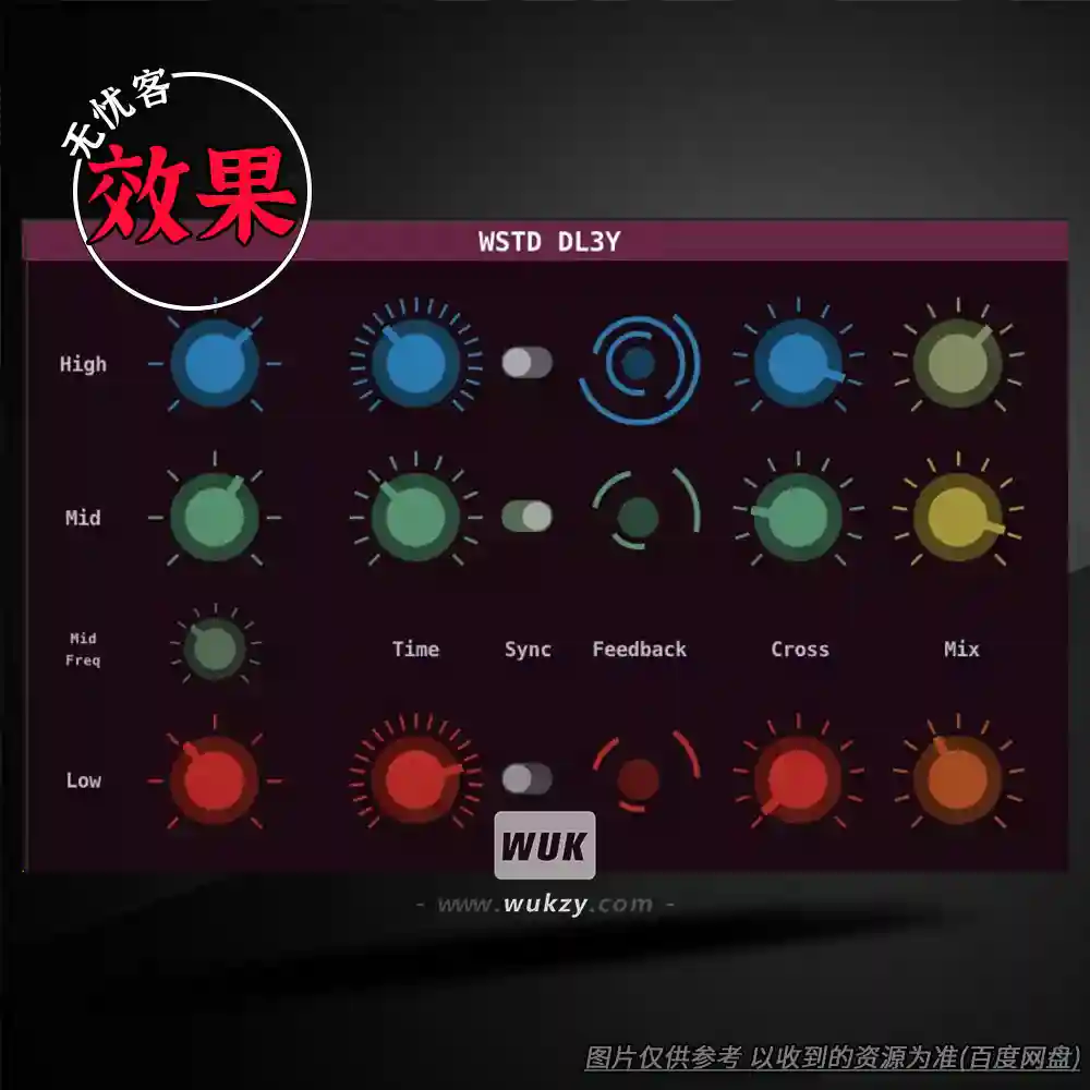 效果丨Wasted Audio WSTD DL3Y v1.1.1（立体声延迟器）（W+M）