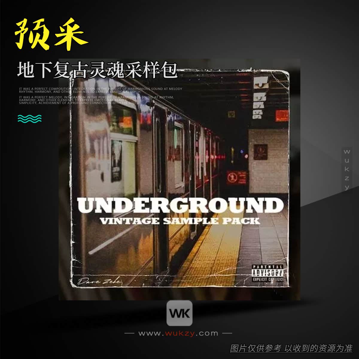 编采丨Dave Zeke Underground Vintage Sample Pack WAV（地下复古灵魂采样包）