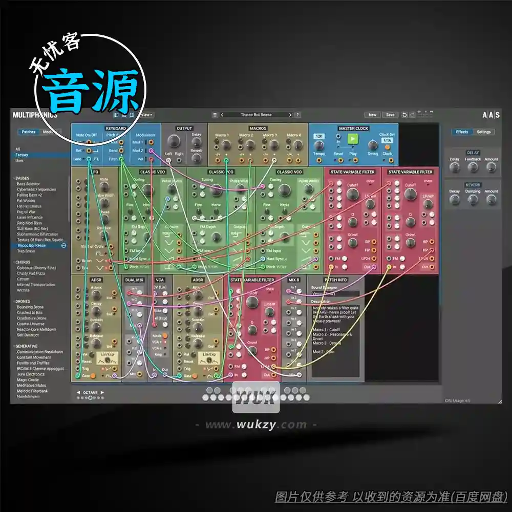 音源丨Applied Acoustics Systems Multiphonics CV-1 v3.0.0（模块级半音-合成器）（W+M）