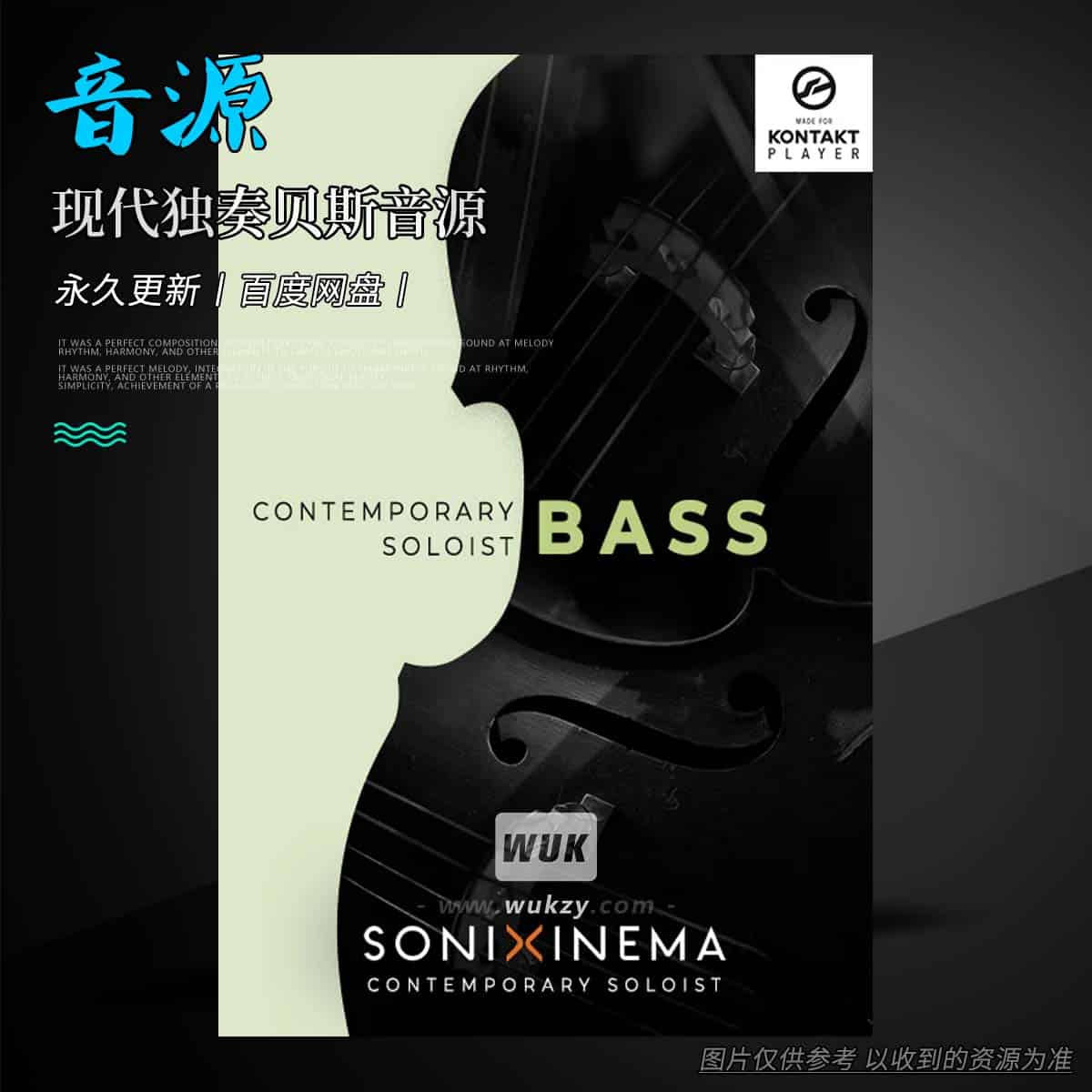 KTK丨Sonixinema Contemporary Soloist Bass（现代独奏贝斯音源）