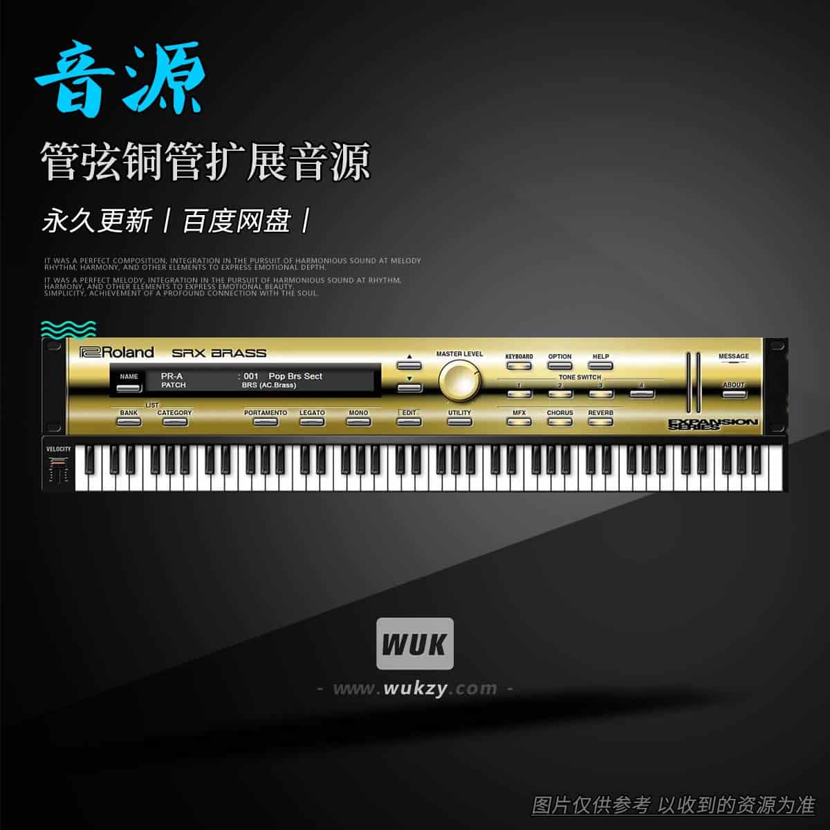 音源丨Roland Cloud SRX BRASS（管弦铜管扩展音源）（W）