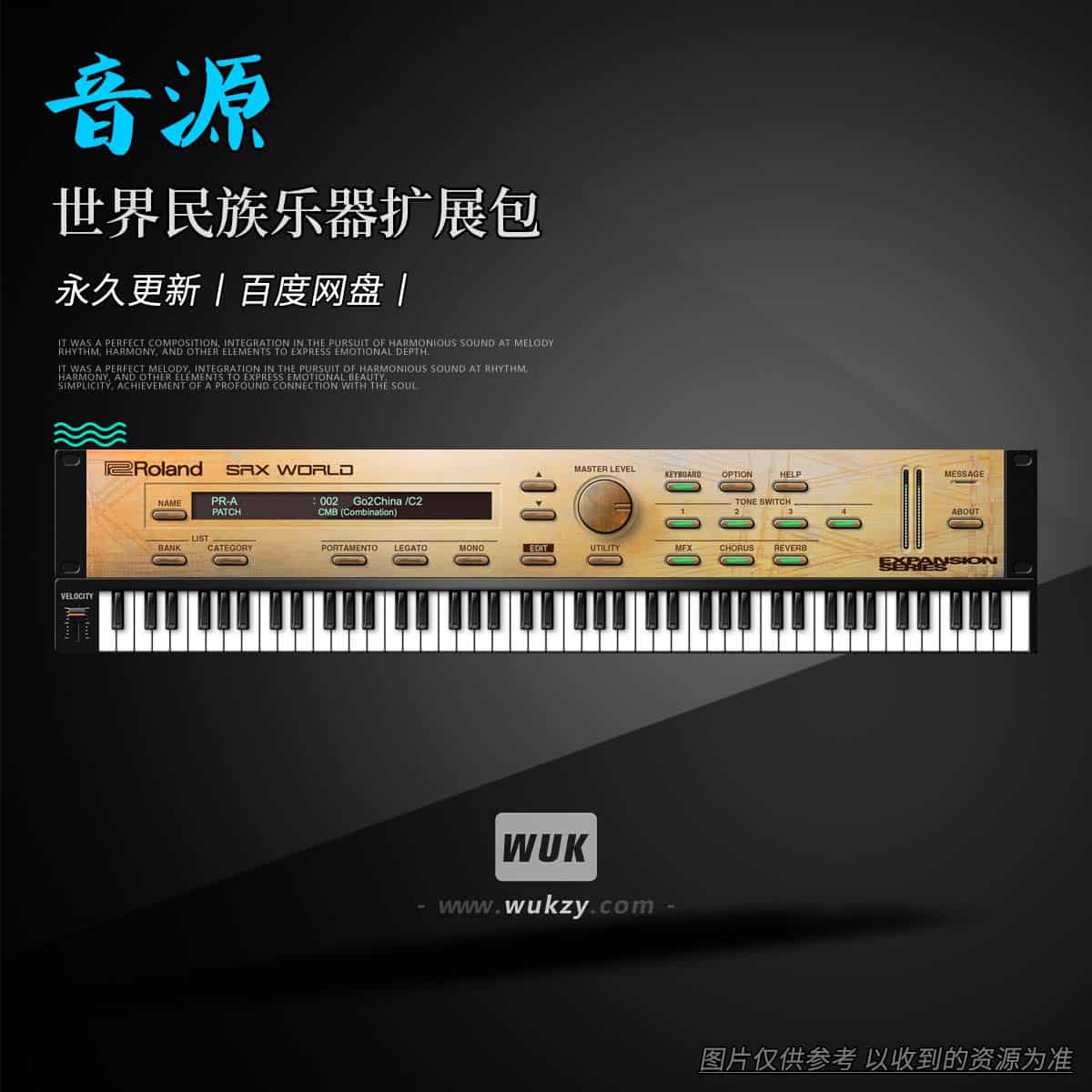 音源丨Roland Cloud SRX WORLD（世界民族乐器扩展包）（W）