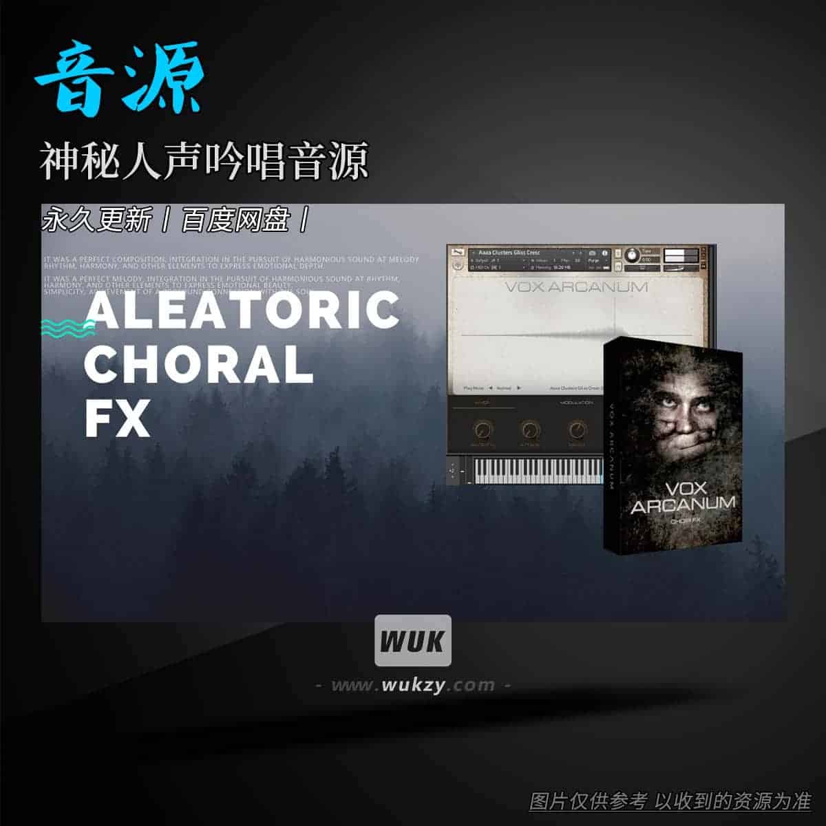 KTK丨VSTBuzz Vox Arcanum KONTAKT（神秘人声吟唱音源）