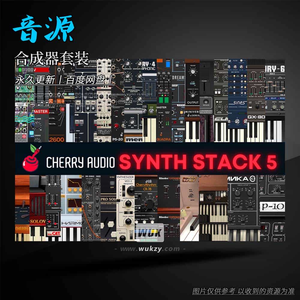 音源丨Cherry Audio Synth Bundle（合成器套装）（W）