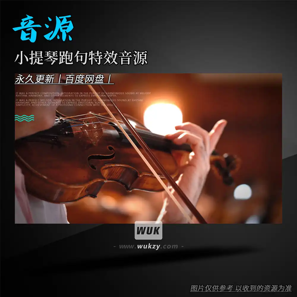 音源丨VSL HELLO Violin Runs（小提琴跑句特效音源更新）