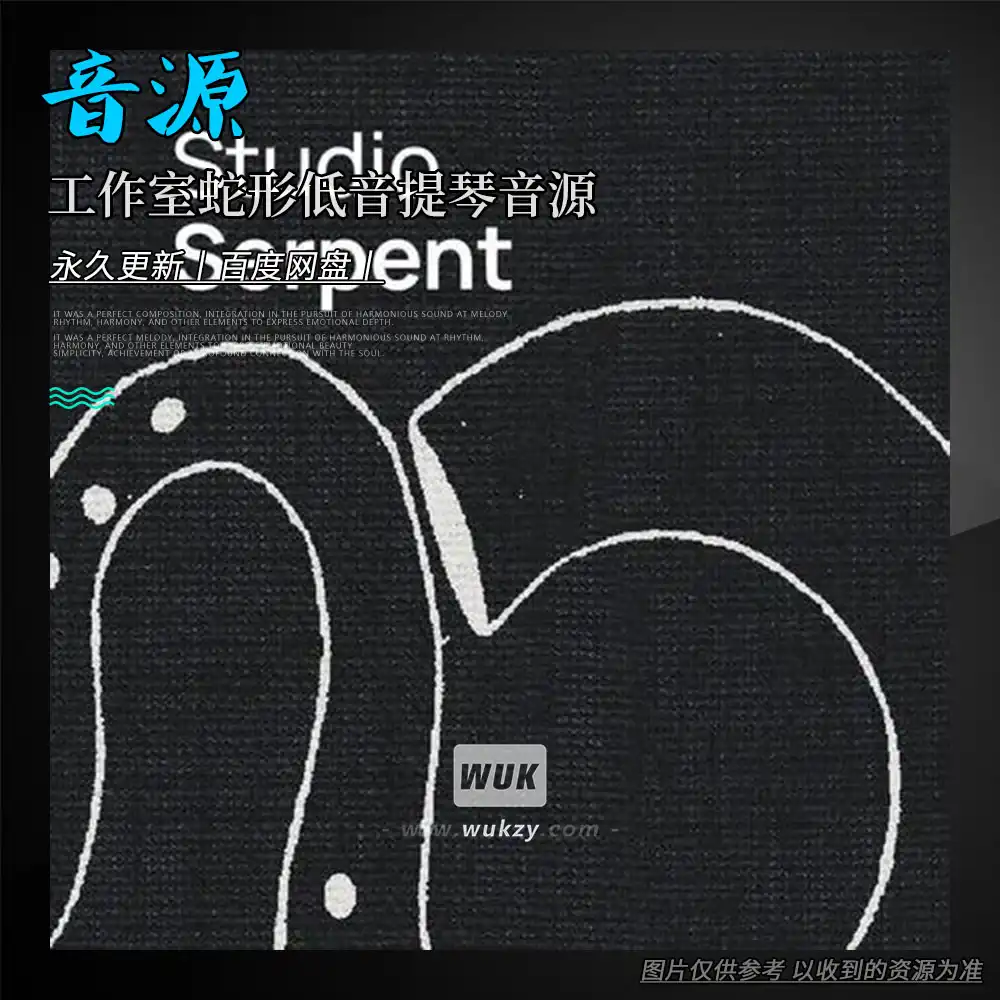 音源丨VSL Studio Serpent（工作室蛇形低音提琴音源）