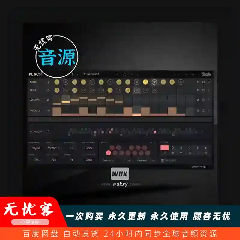 音源	510k Arts PEACH v1.0.2（复音音序器）（W）