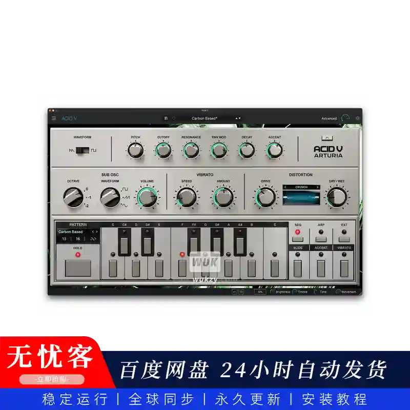 音源丨Arturia Acid（Acid电子-303单音合成器）（W+M）
