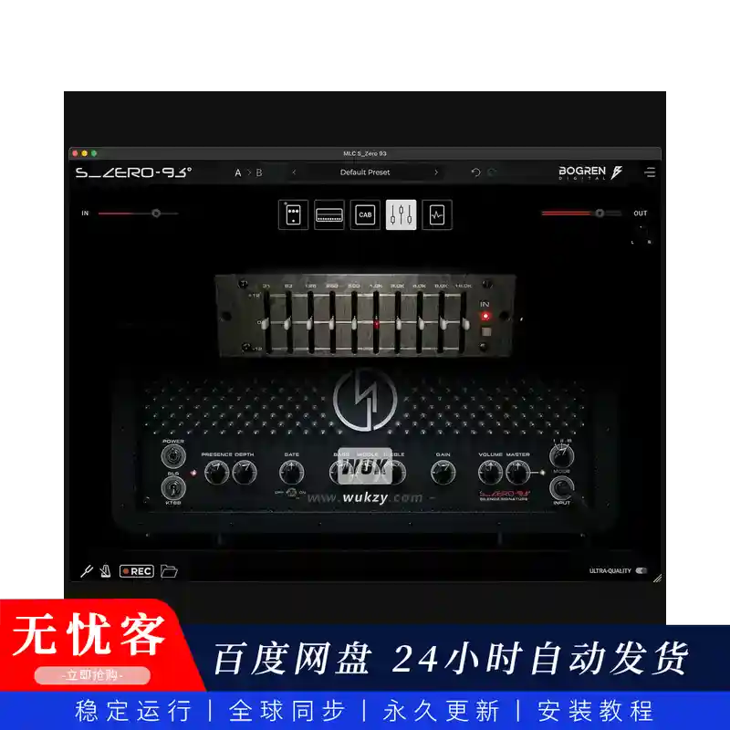 效果丨Bogren Digital MLC S_Zero 93（签名中频削切箱头）（W+M）