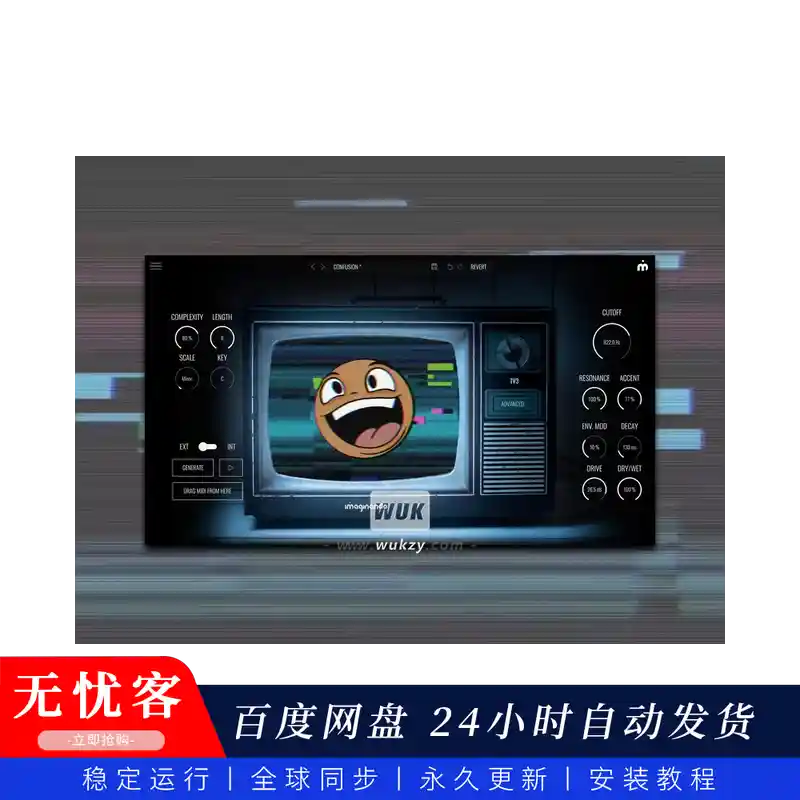 音源丨Imaginando TV3（复古声像电视合成器）（W+M）
