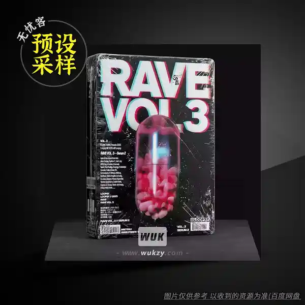 预采丨Loopsy RAVE Vol.3 Serum Presets MiDi-ARCADiA（锐舞 Serum 预设与 MIDI 包）