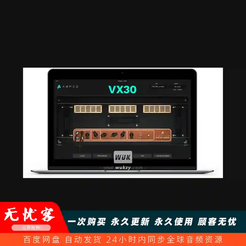 效果丨ML Sound Lab Amped VX30（30瓦经典英式箱头）（W）