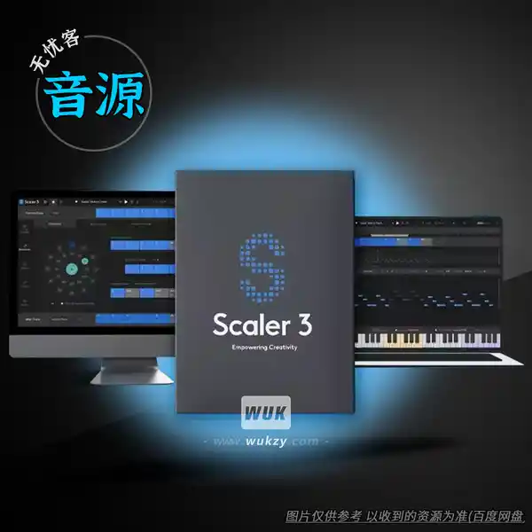 工具 Scaler Music Scaler 3 v3.2.1（智能和弦乐理辅助插件）（W+M）