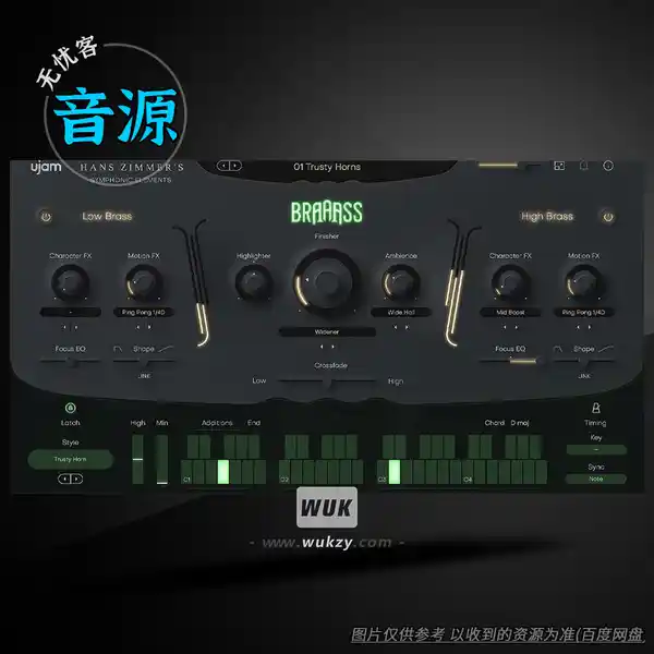 uJAM Symphonic Elements BRAAASS（交响铜管轰击音源）（永久更新）（W+M）