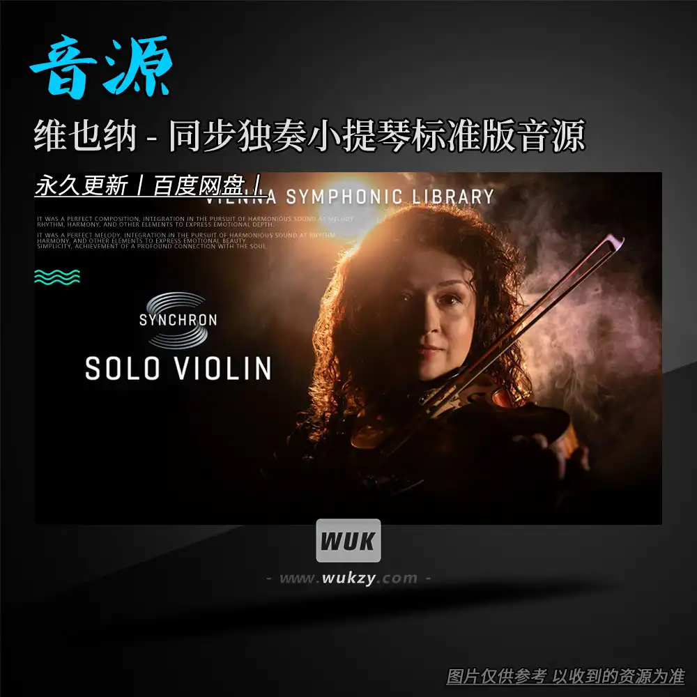 音源丨VSL Solo Violin 1 Standard+FULL（同步独奏小提琴标准版+完整技法版音源）