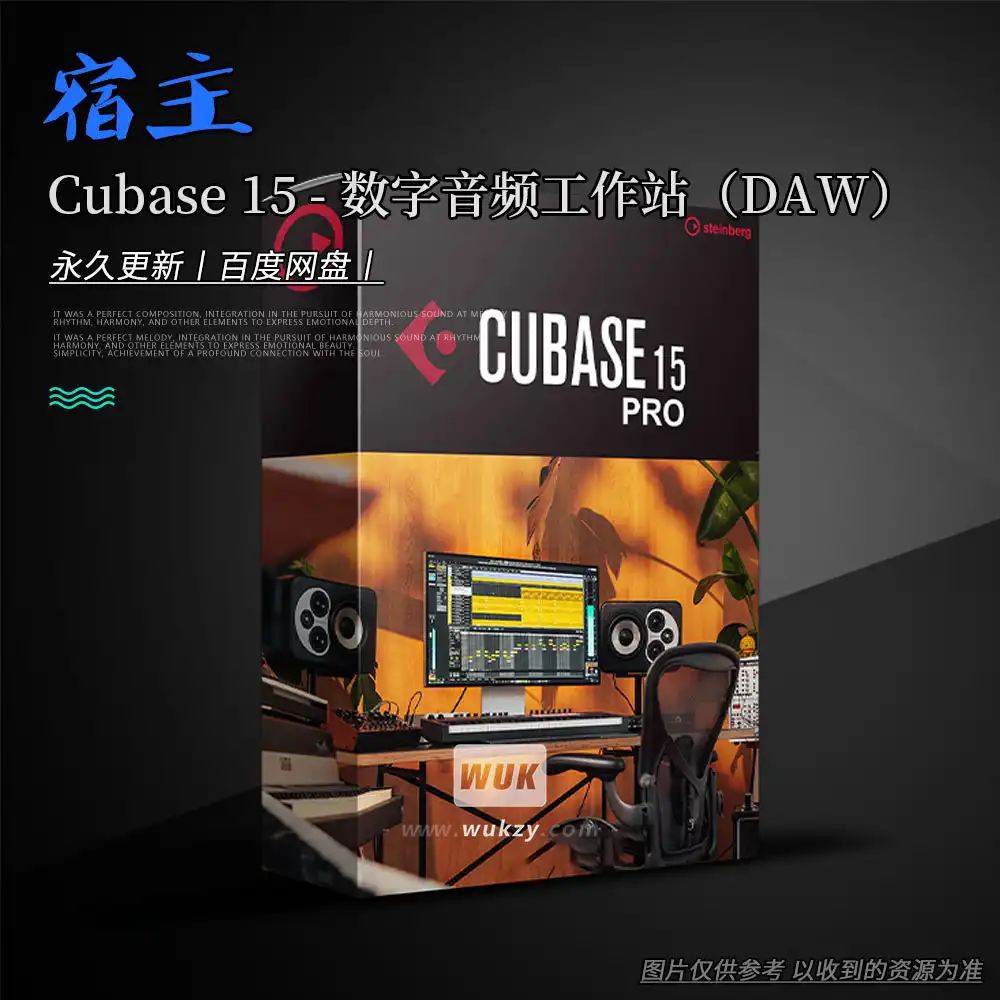 宿主丨Steinberg Cubase Pro 15 v15.0.6（专业版-旗舰DAW）Win&Mac