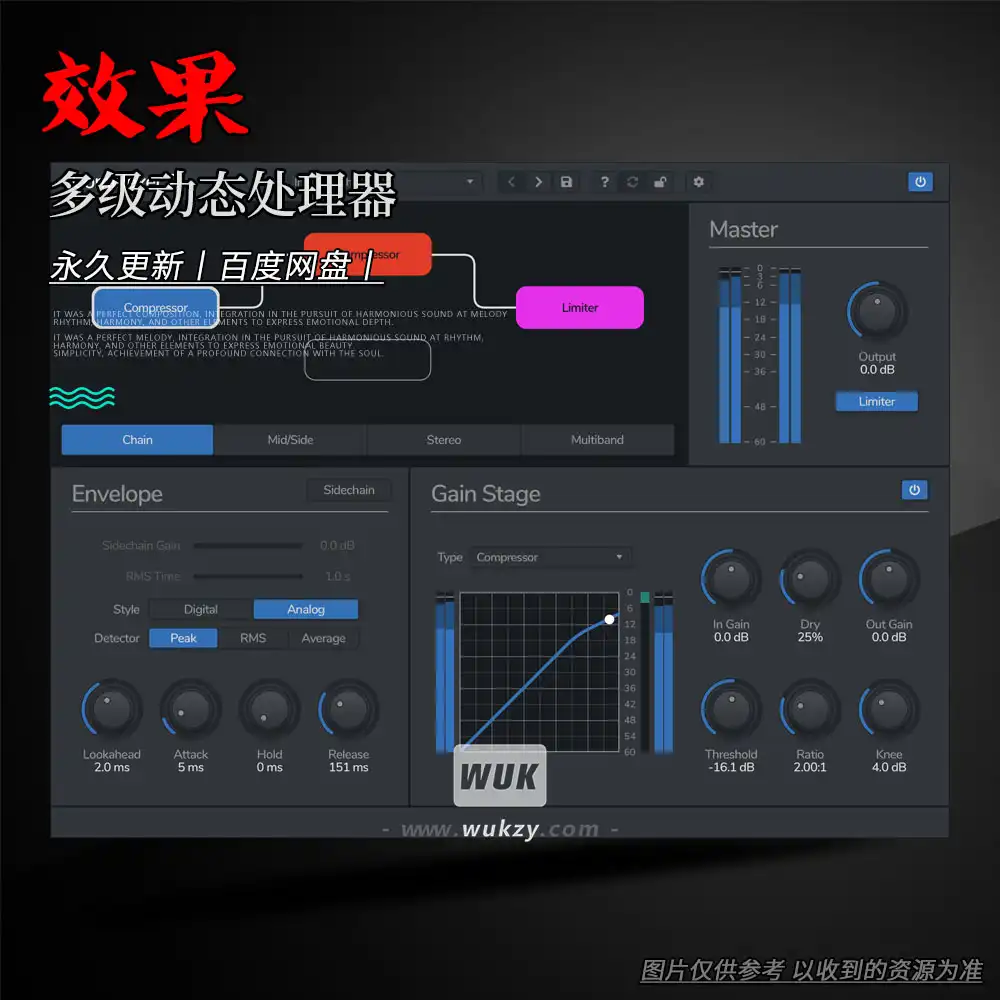 效果丨Venomode Complexer（多级动态处理器）（W+M）