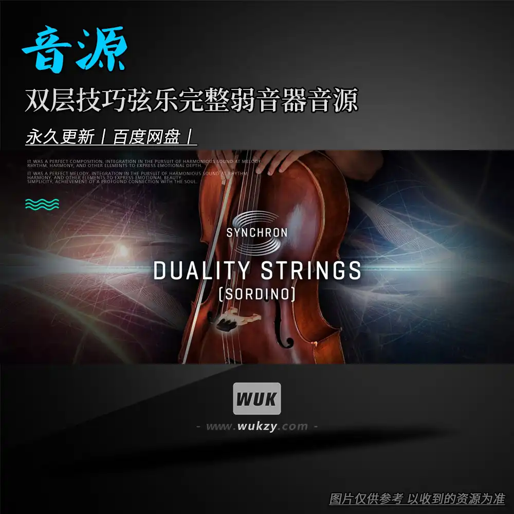 音源丨VSL Synchron Duality Strings Sordino Full（双层技巧弦乐完整弱音器音源）