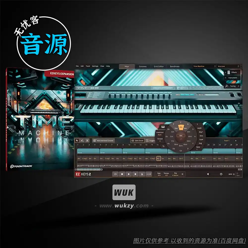 扩展丨Toontrack Time Machine EKX（复古80年代合成器键盘音色）（W+M）