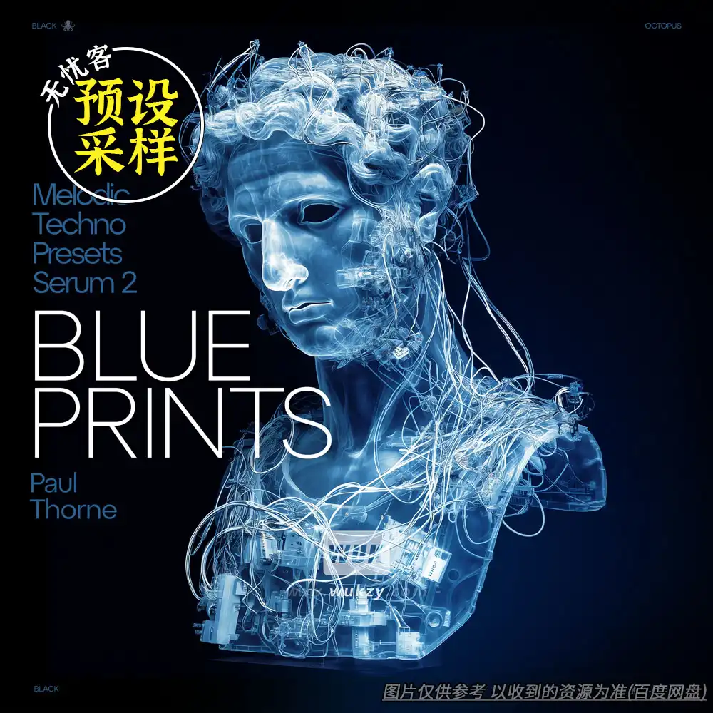 扩展丨Paul Thorne Blueprints Melodic Techno for Serum 2（Serum 2旋律Techno预设）
