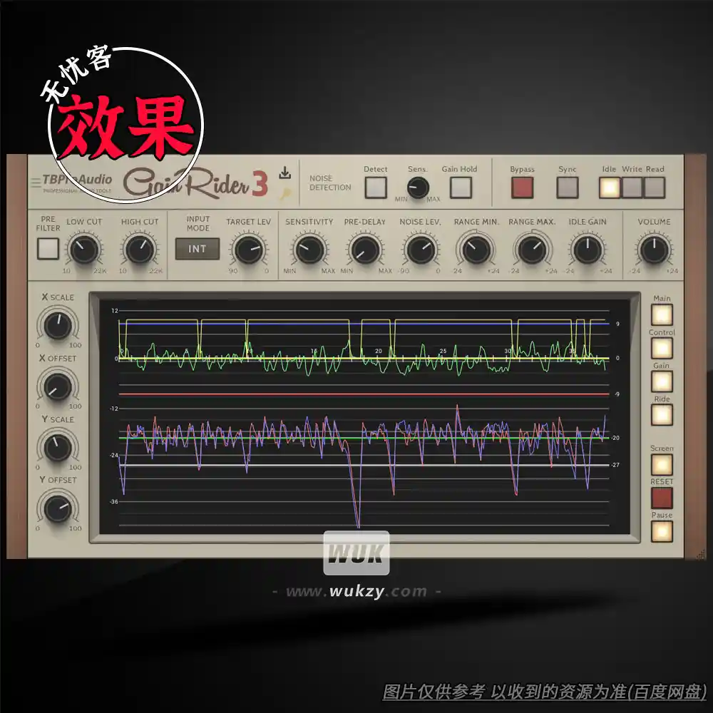 效果丨TBProAudio GainRider3 v3.0.13（人声增益自动平衡器）（W+M）