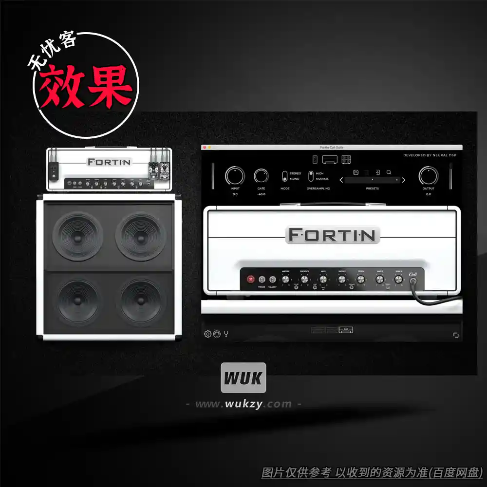 效果丨Neural DSP Fortin Cali Suite v1.0.0（Cali现代高增益箱头）（W）