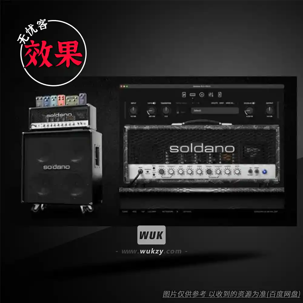 效果丨Neural DSP Soldano SLO-100 X（高增益金属签名箱头+箱体IR）