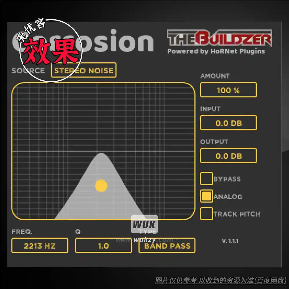 效果丨HoRNet Corrosion（环形调制失真器）（W+M）