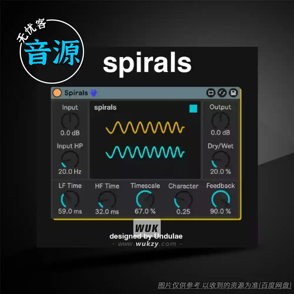 M4L丨Undulae Music Spirals Max for Live（螺旋概率音序器）