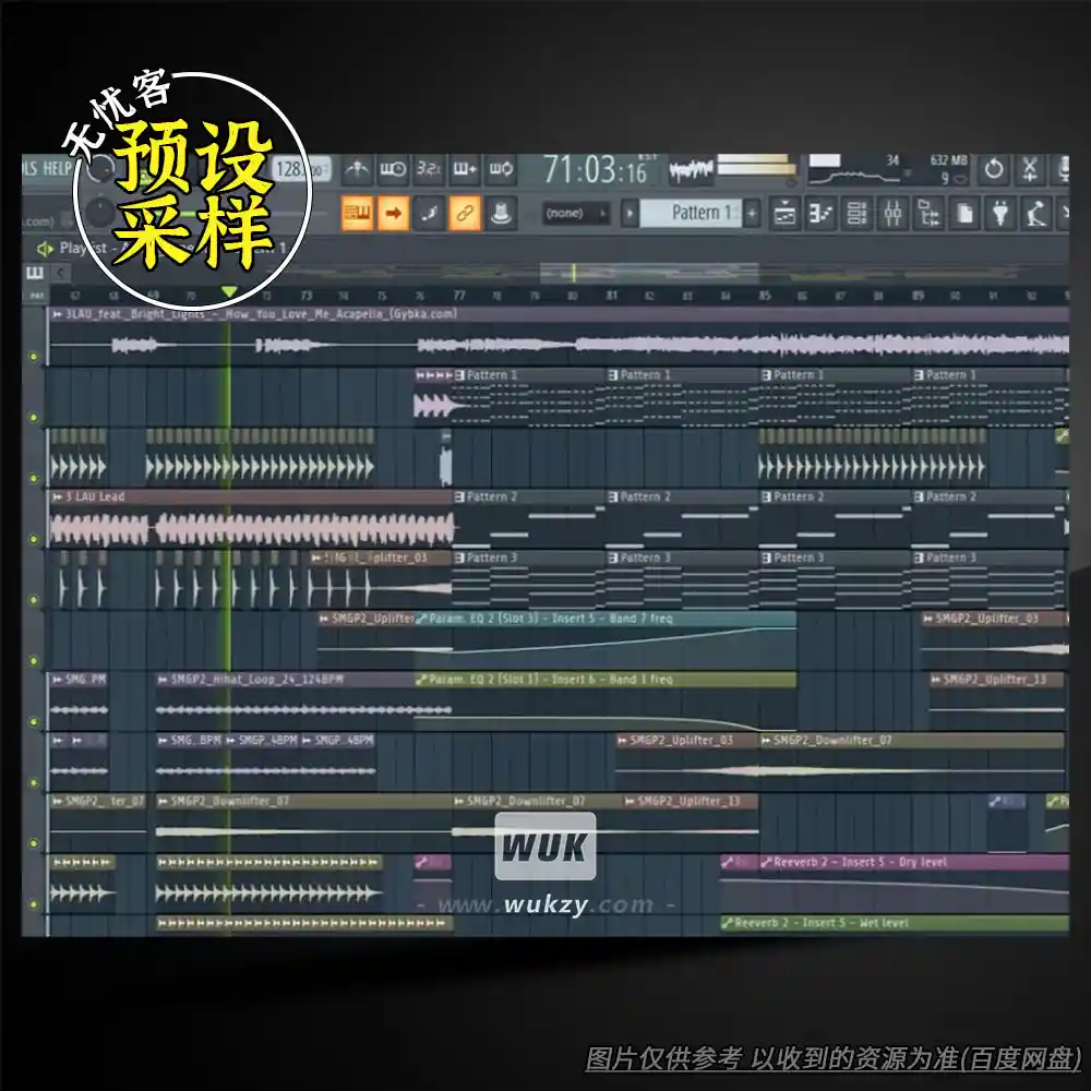 FL Studio 百大DJ 400个工程模板等