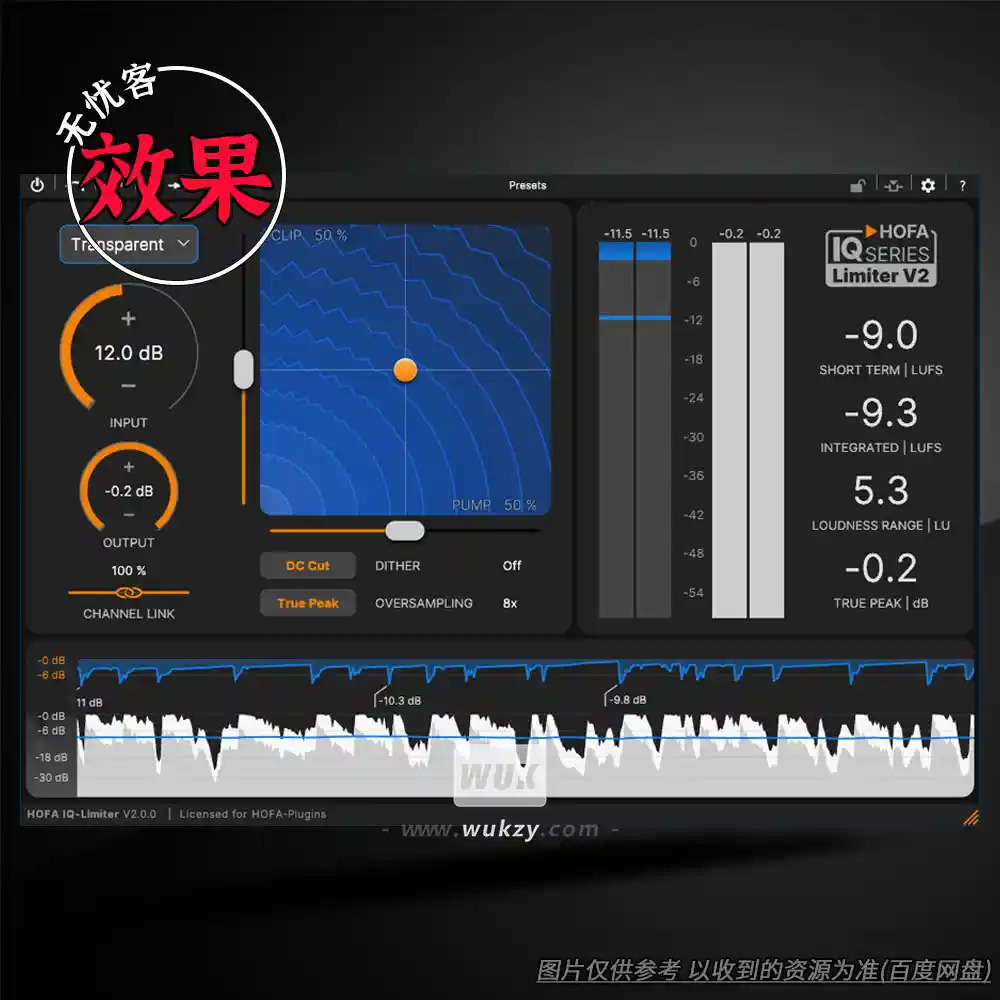 效果丨HOFA IQ-Limiter（智能响度限制器）（W）