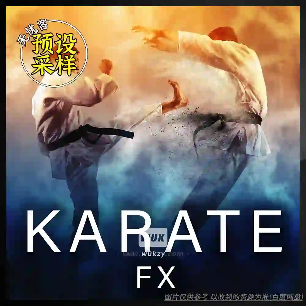 采样丨Sound Ideas Karate FX FLAC（空手道拳风+木板断裂电影级音效）（80）