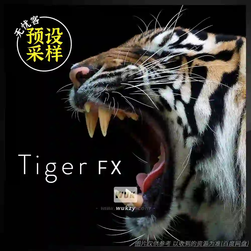采样丨Sound Ideas Tiger FX（虎啸+猛兽吼电影级音效）（80）
