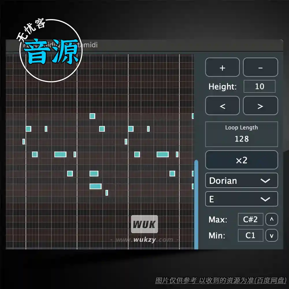 音源丨granvia Fantamidi v1.1.0（MIDI幻听+随机生成）（W+M）