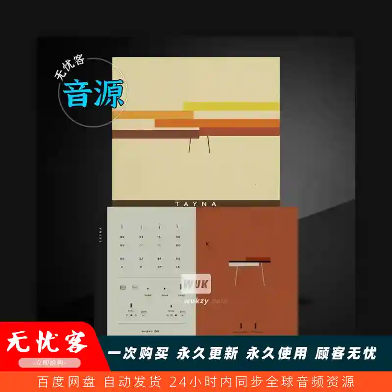 音源丨Elementary Sounds Tayna（经典的Rhodes电钢琴音色）（W+M）