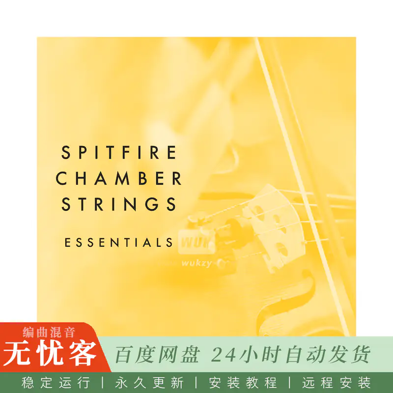 KTK	Spitfire Audio Chamber Strings Essentials@精简室内弦乐（Kontakt）