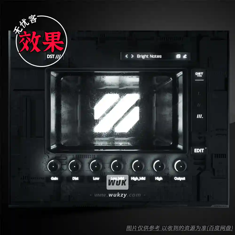 效果丨Future Audio Matt Nash DST v1.1.0（多频段失真插件）（W+M）