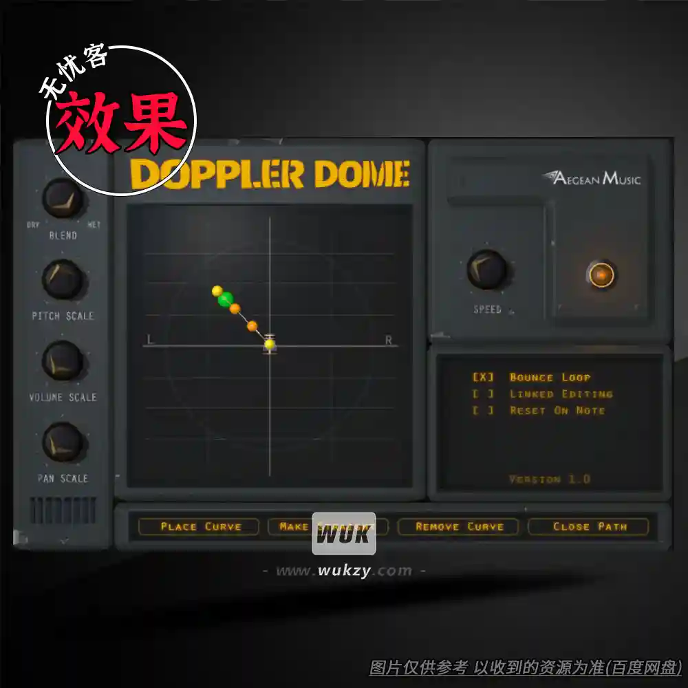 效果丨Aegean Music Doppler Dome（多普勒效应）（W+M）