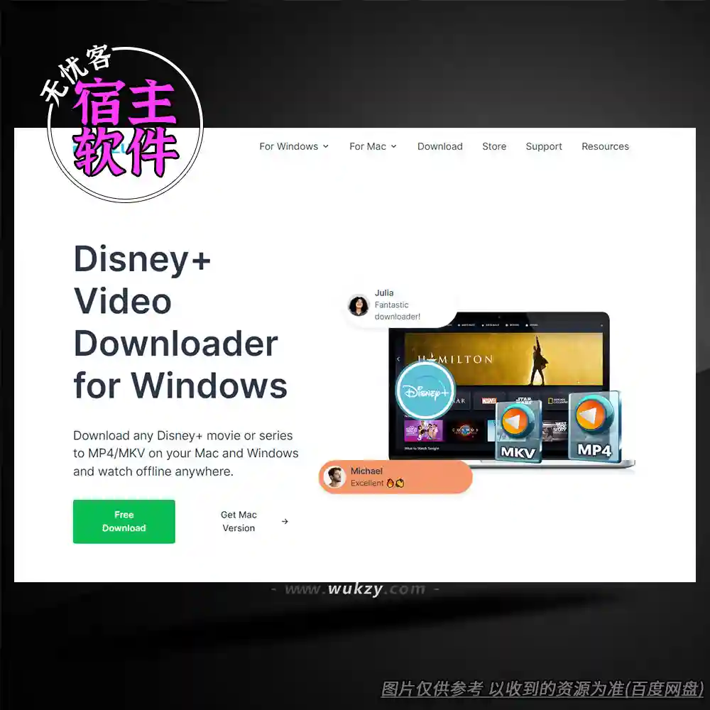 工具丨Pazu Disney+ Video Downloader（Disney+专属视频下载工具）（W）