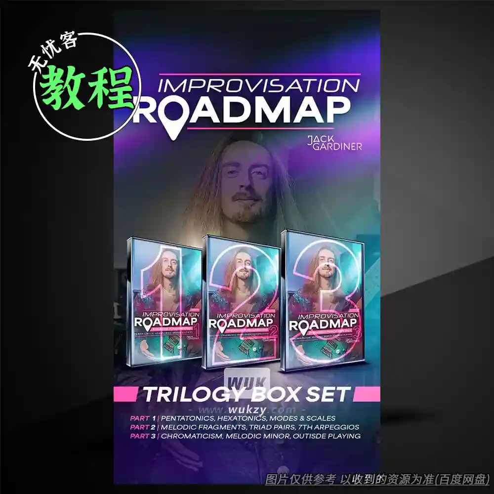 教程丨Jack Gardiner Improvisation Roadmap（即兴路线+3部合集）