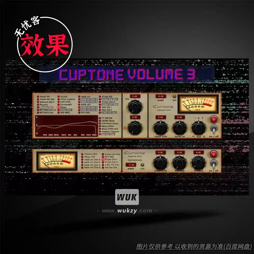 Nebula丨扩展丨Cupwise CupTone vol. 3 Tone+Distortion（Nebula管驱饱和）