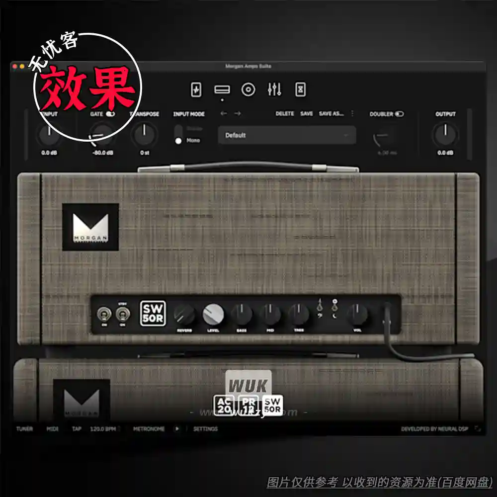 效果	Neural DSP Morgan Amps Suite（Morgan音箱模拟）（W）