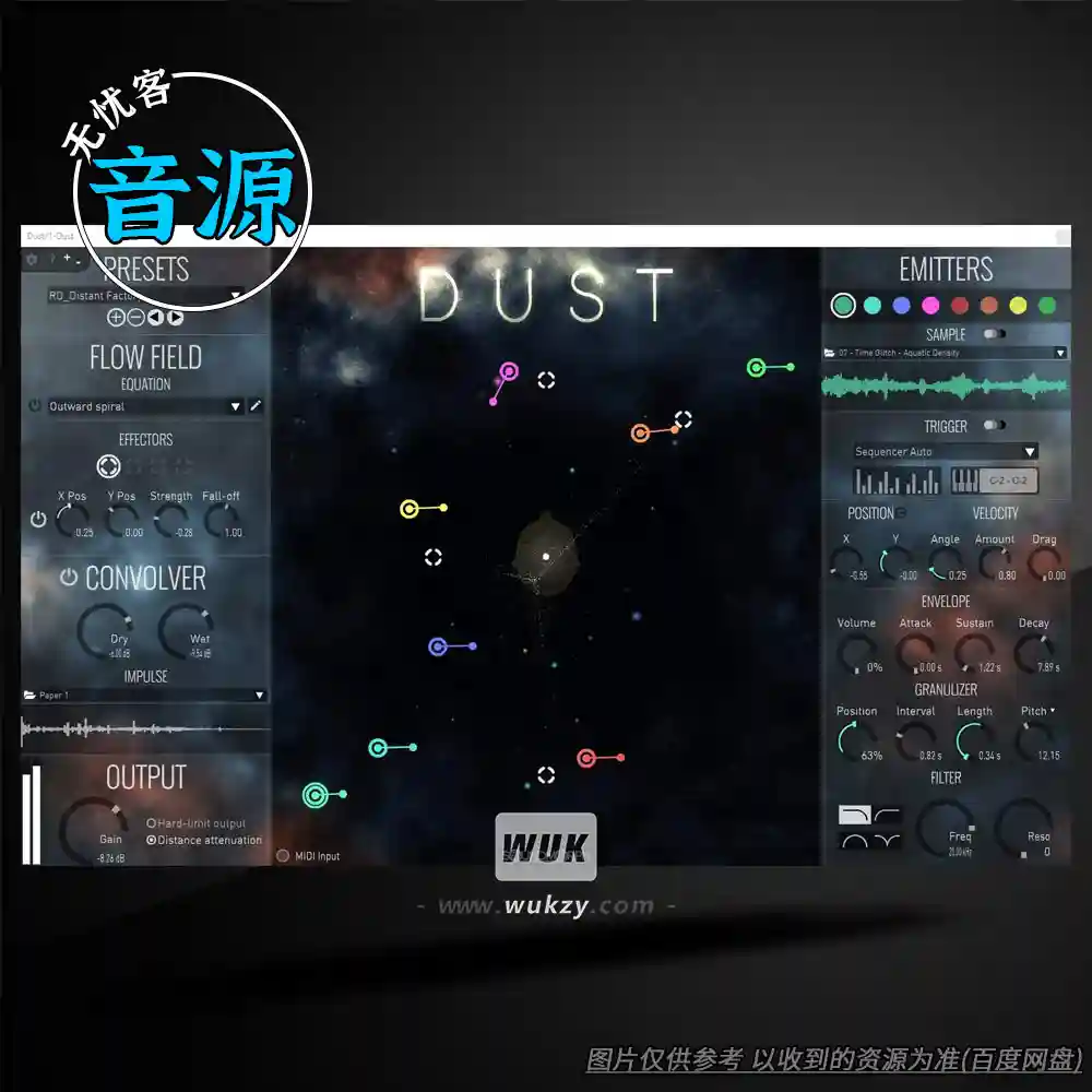 音源	SoundMorph Dust v1.2.7（双耳颗粒合成器）（W+M）