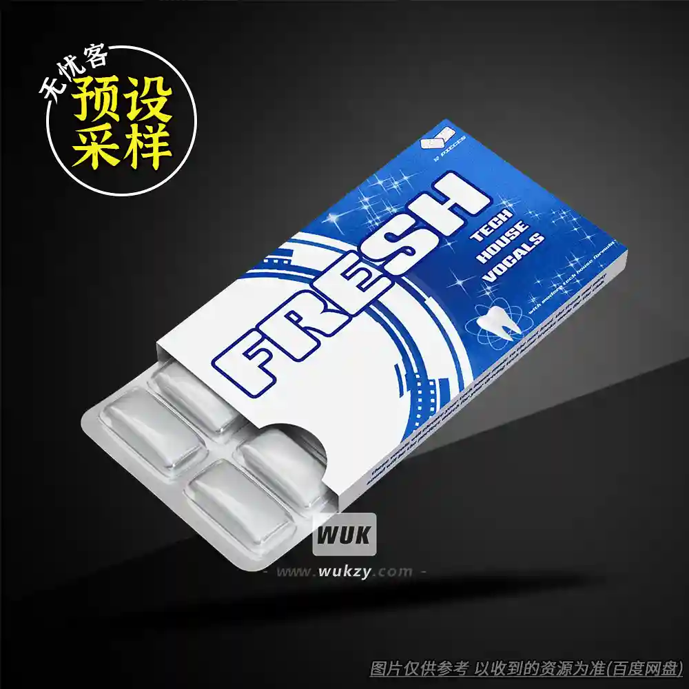 采样	zerrro FRESH Tech House Vocal Pack（科技浩室人声采样）